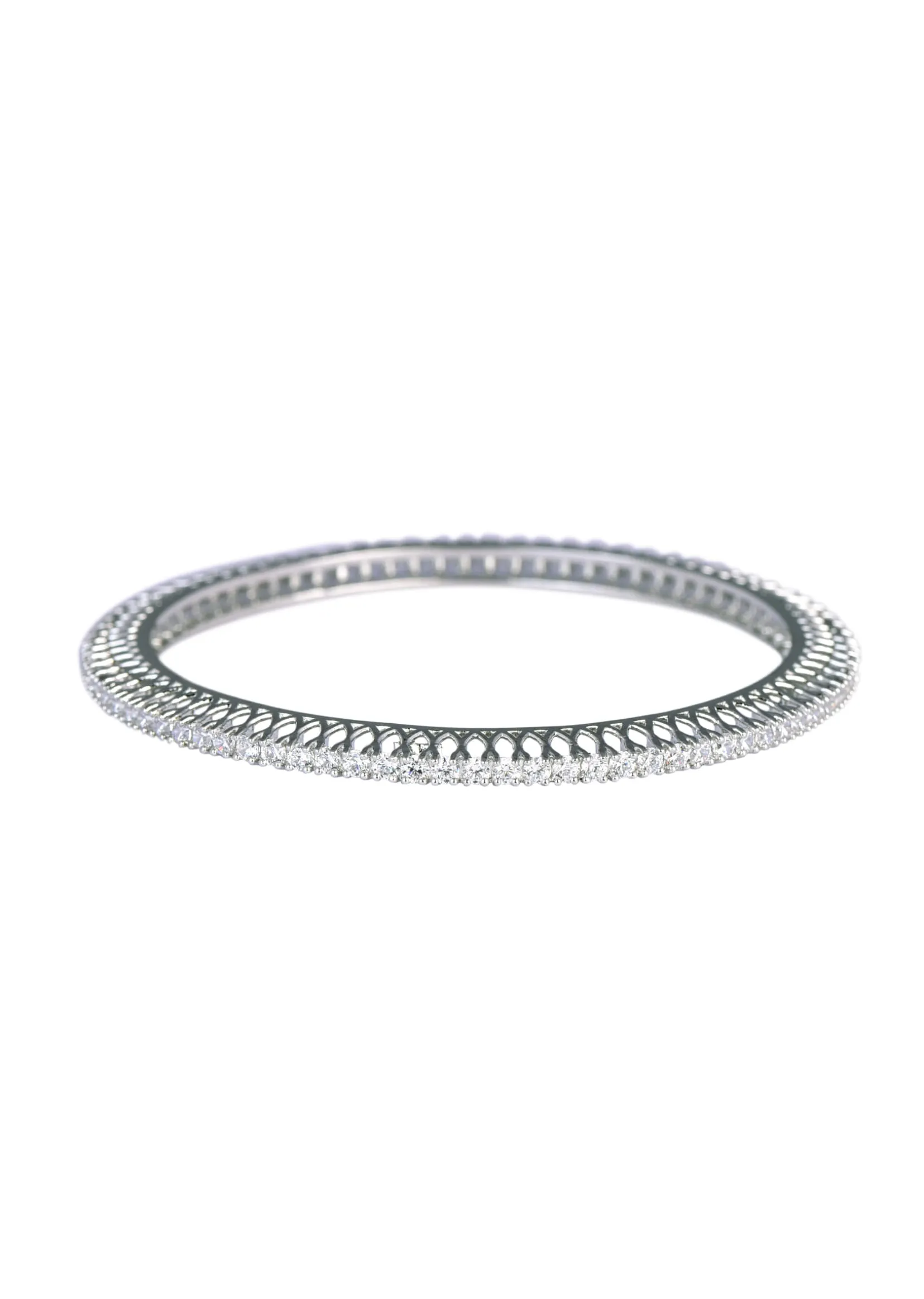 92.5 Sterling Silver Bangles Set of 2