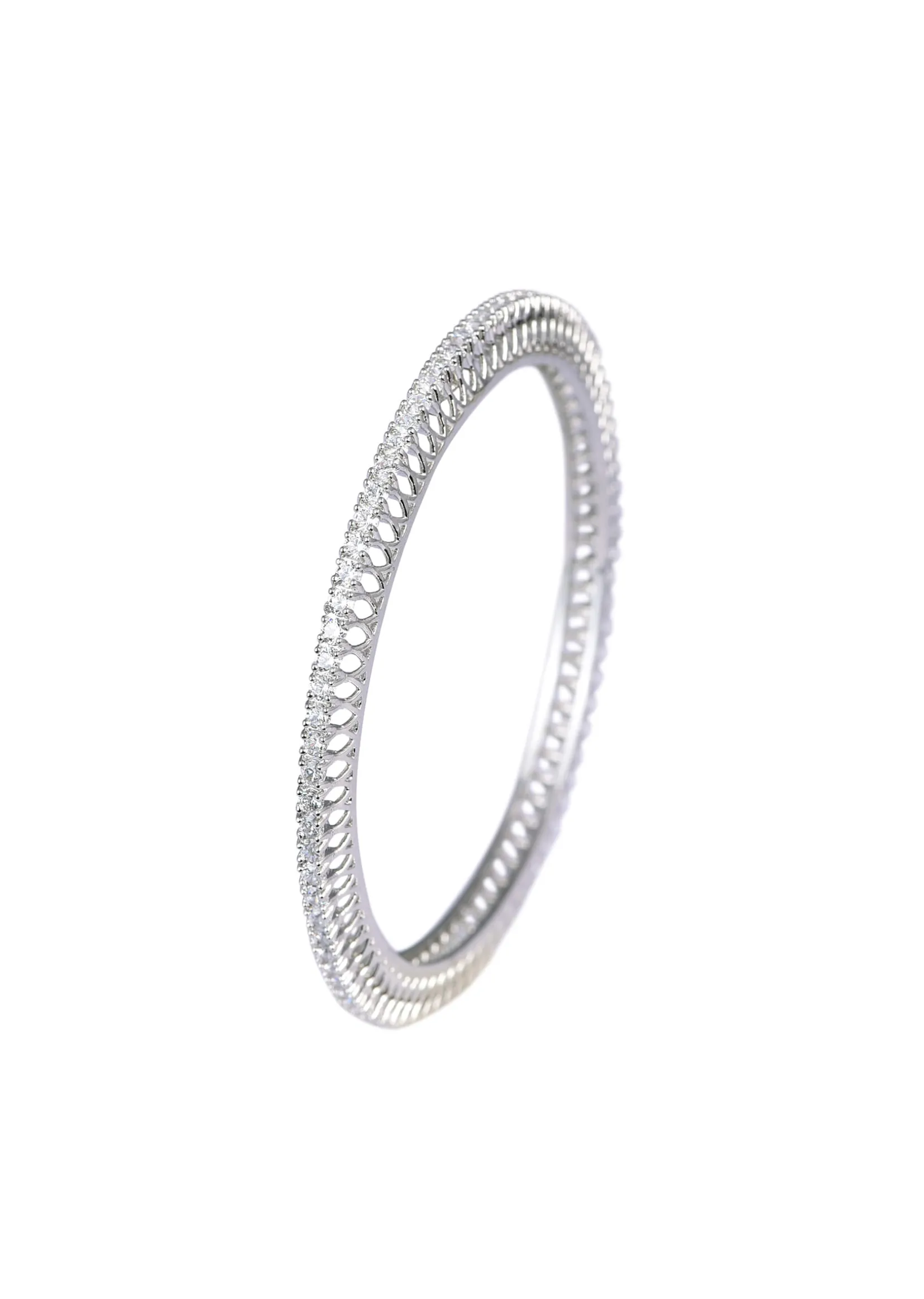 92.5 Sterling Silver Bangles Set of 2