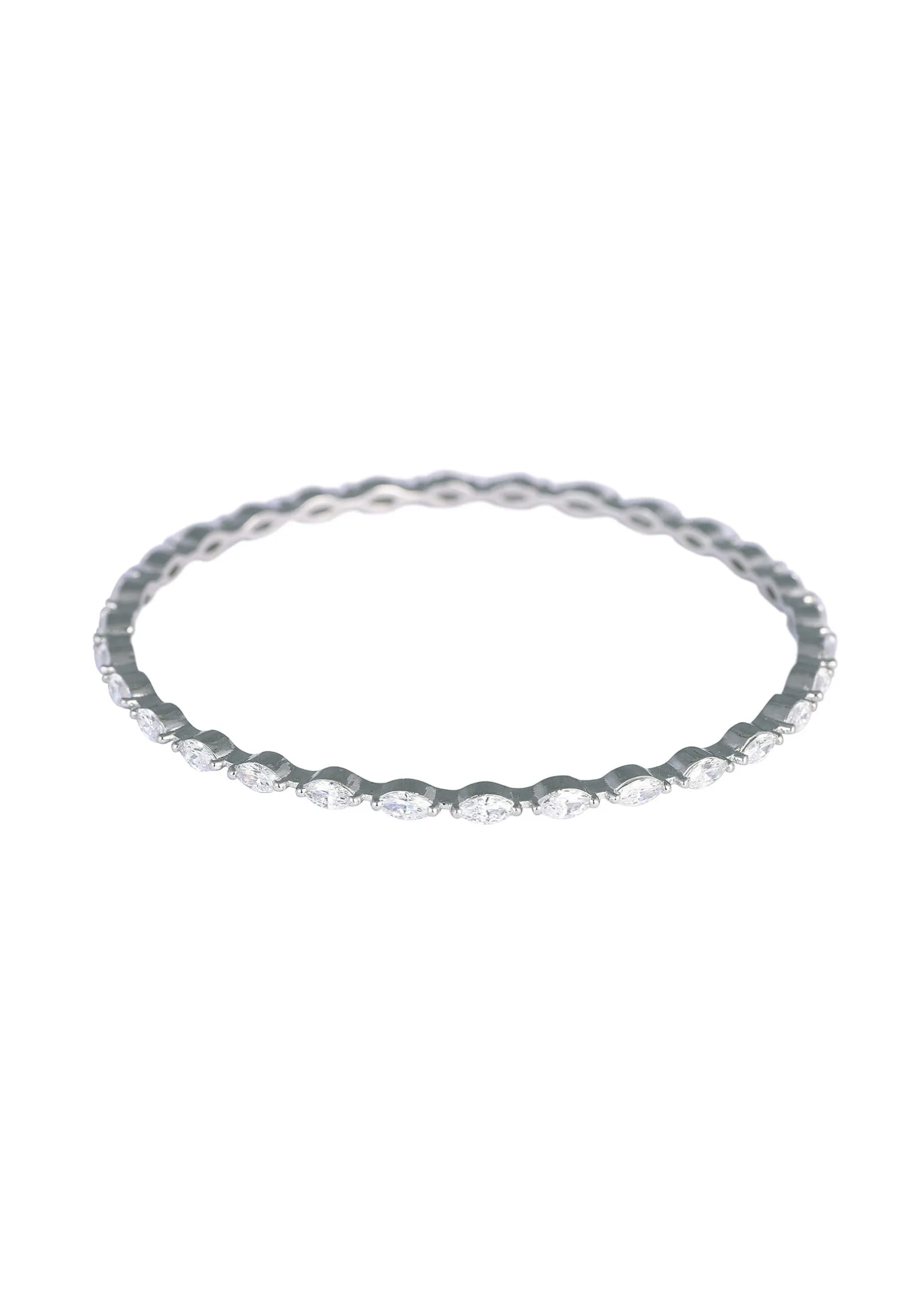 92.5 Sterling Silver Linear Bangles Set of 4