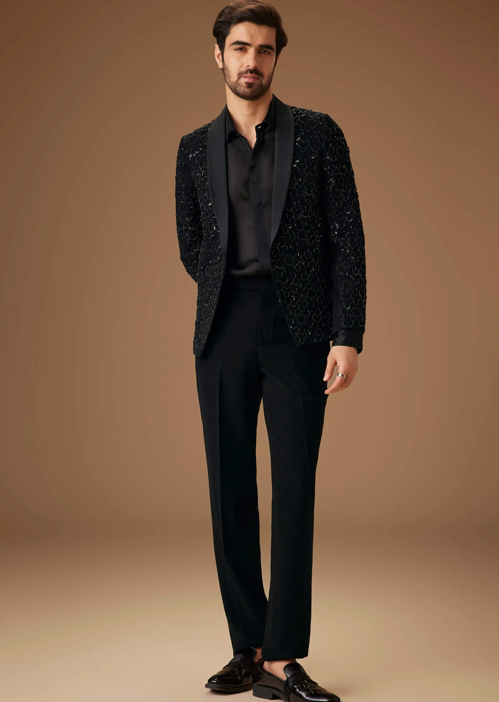 Black Cut Dana Work Tuxedo