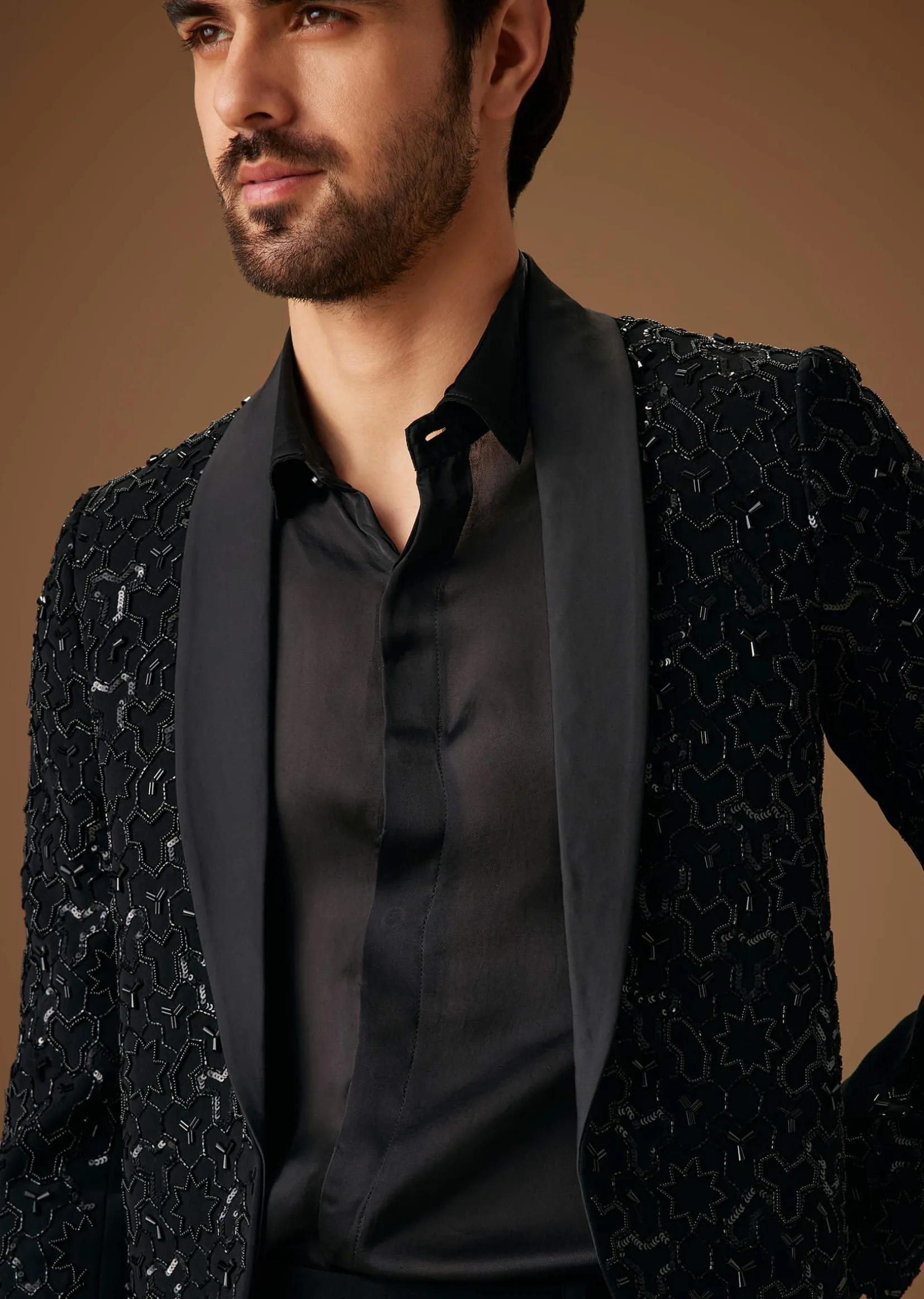 Black Cut Dana Work Tuxedo