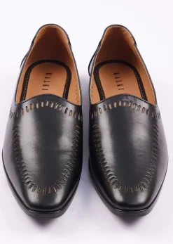 Black Ethnic Juttis For Men