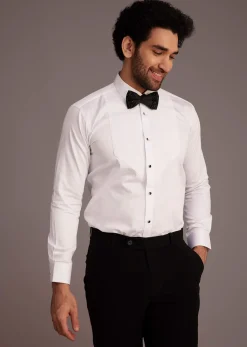 Black Tuxedo With Beaded Embellishments And Satin Lapel