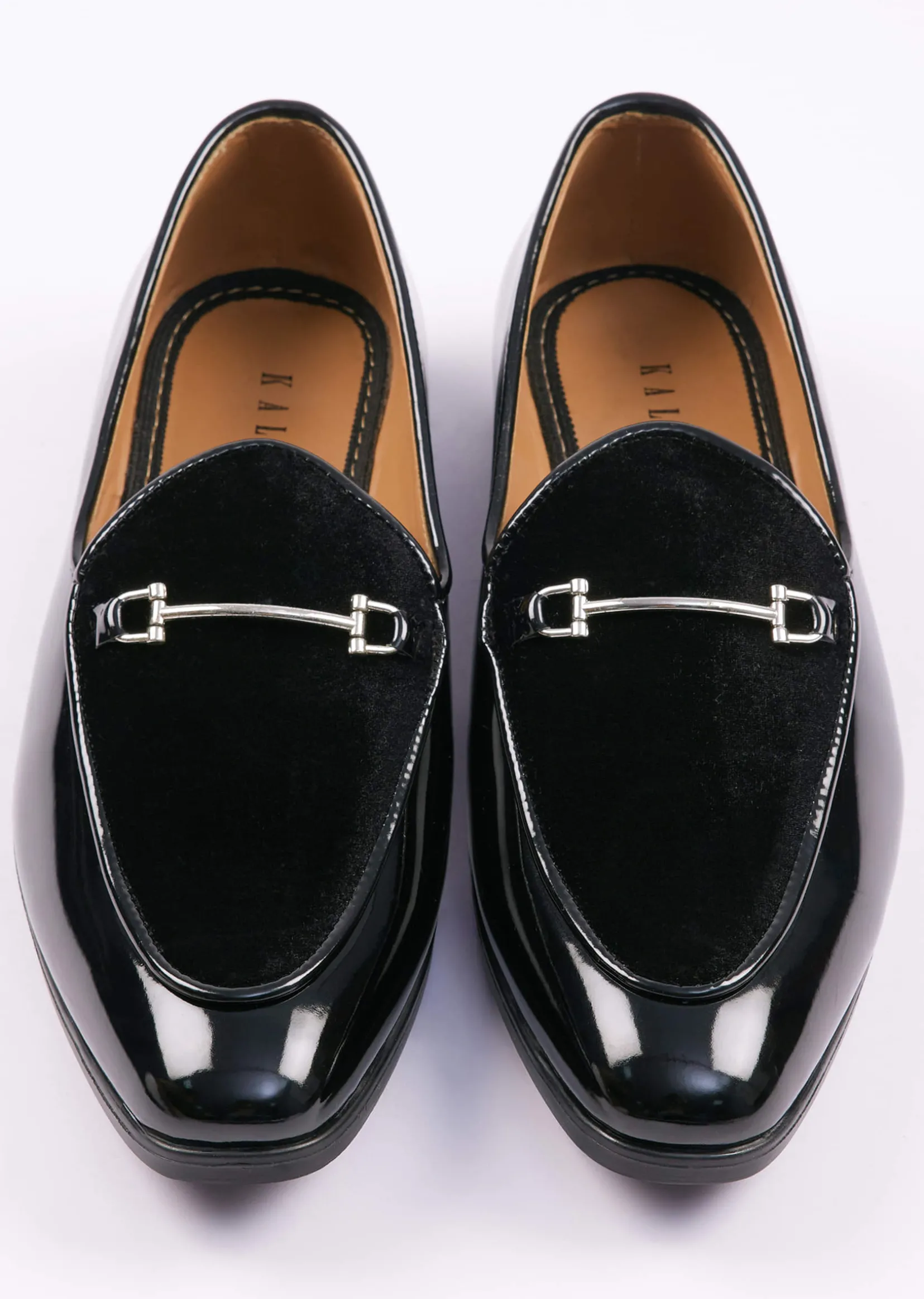 Black Velvet Juttis For Men