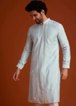 Blue Classic Kurta Pajama Set