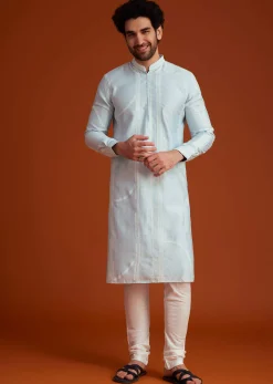 Blue Classic Kurta Pajama Set