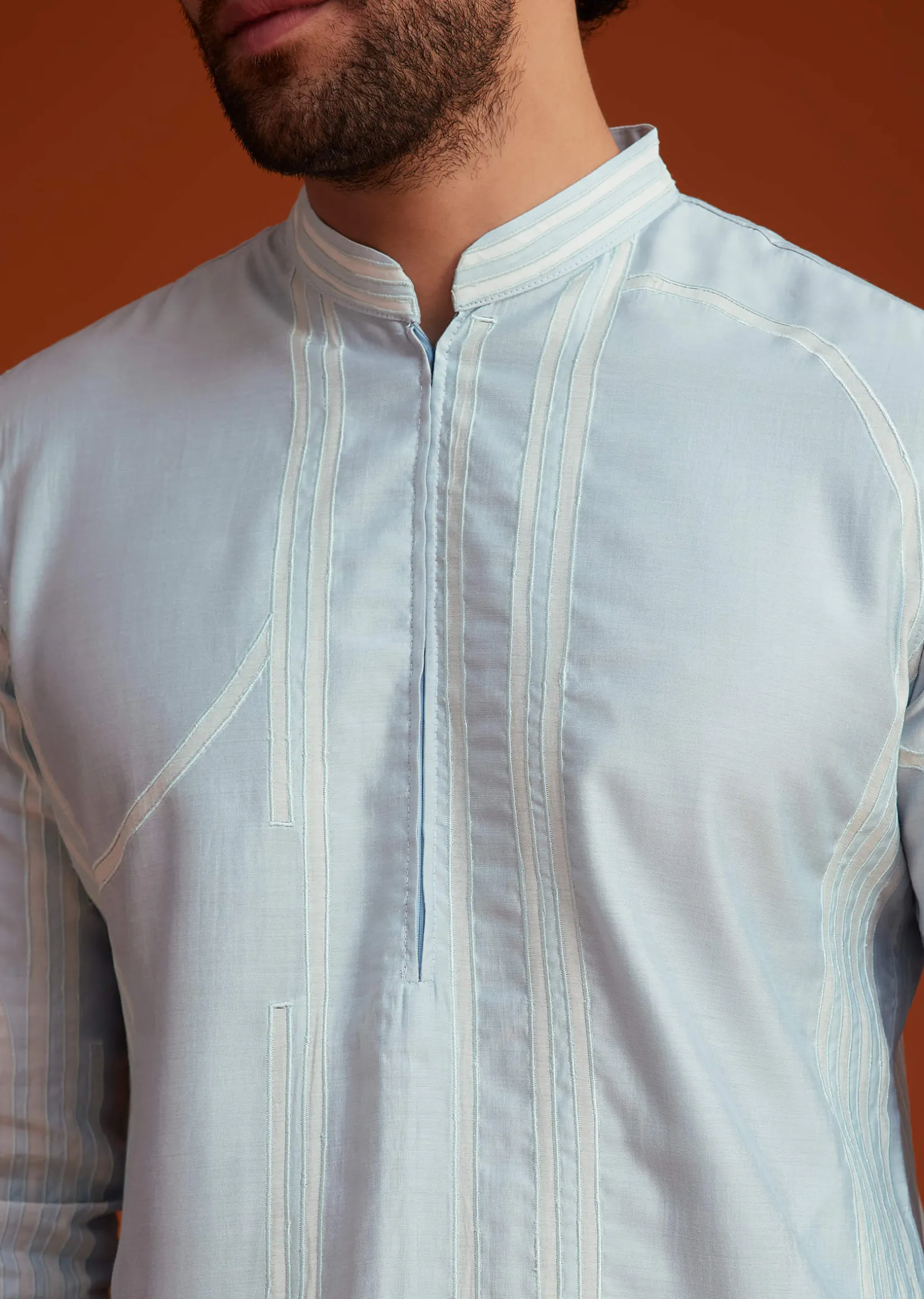 Blue Classic Kurta Pajama Set
