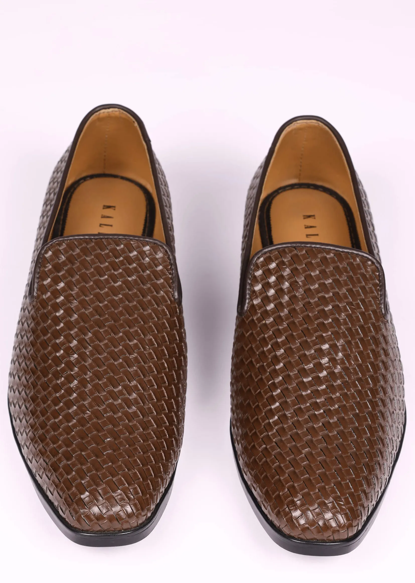Brown Vegan Leather Jutti