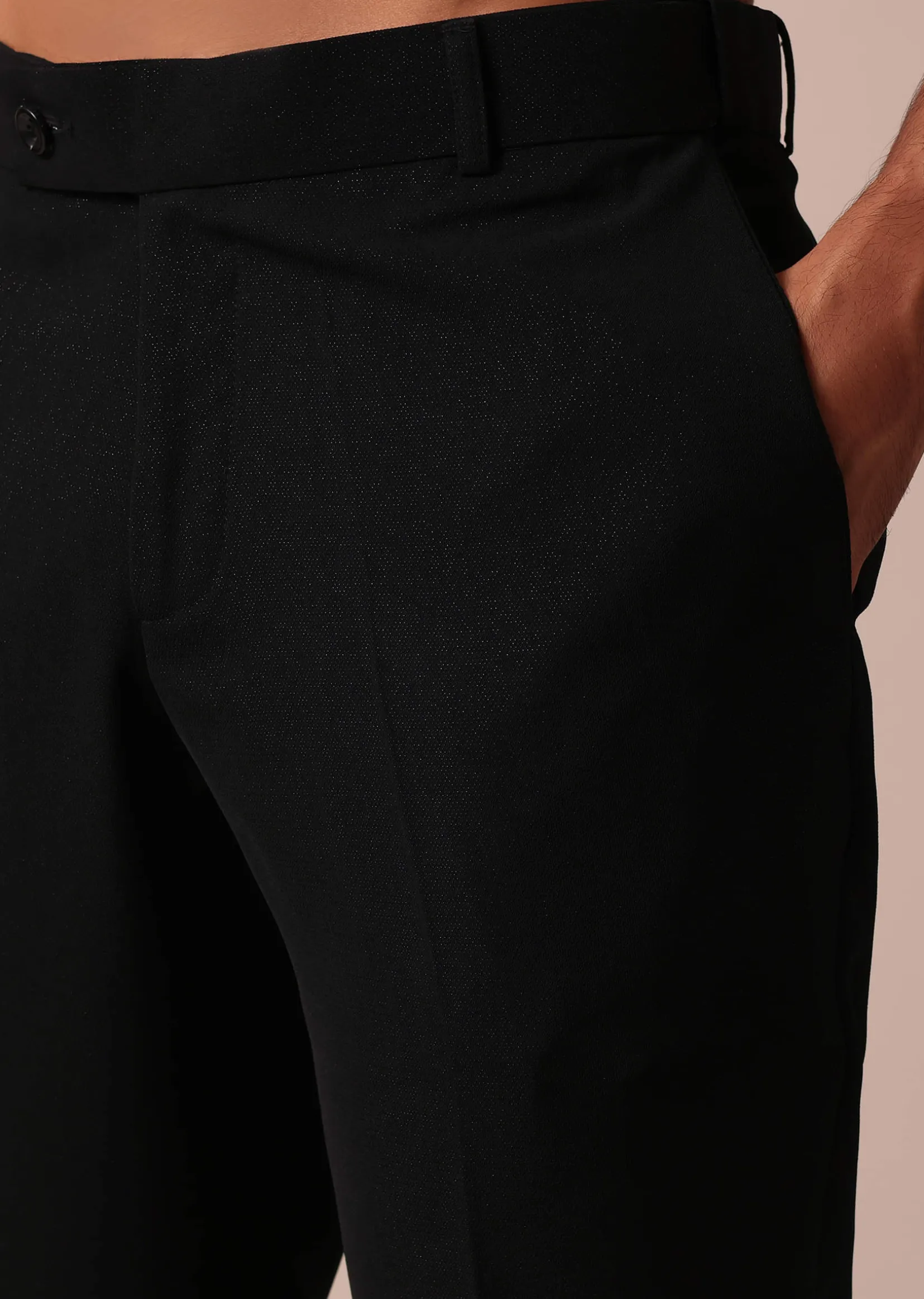 Elegant Black Jodhpuri Sherwani