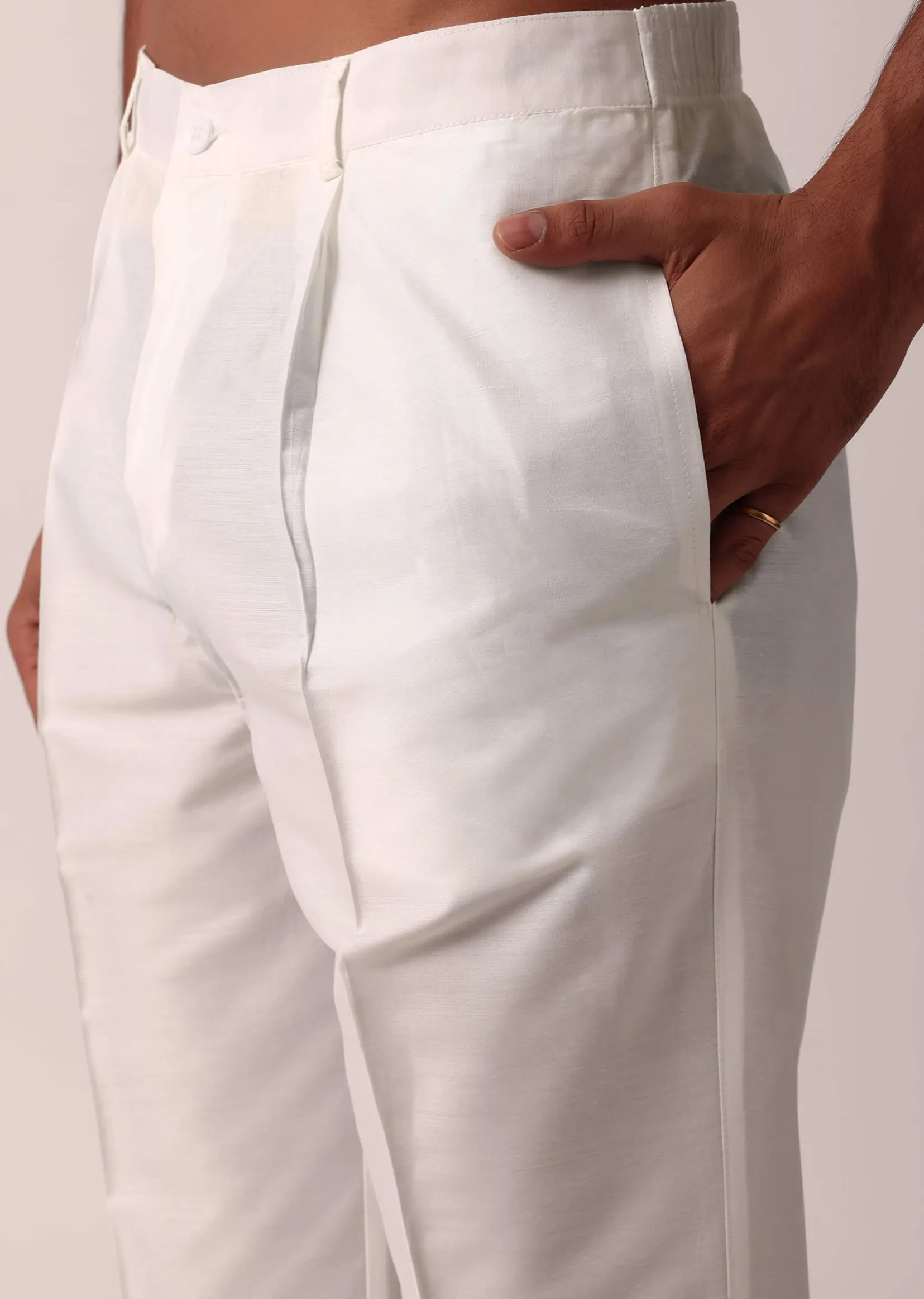 Elegant Peach Silk Kurta Set With Exquisite Cut Work