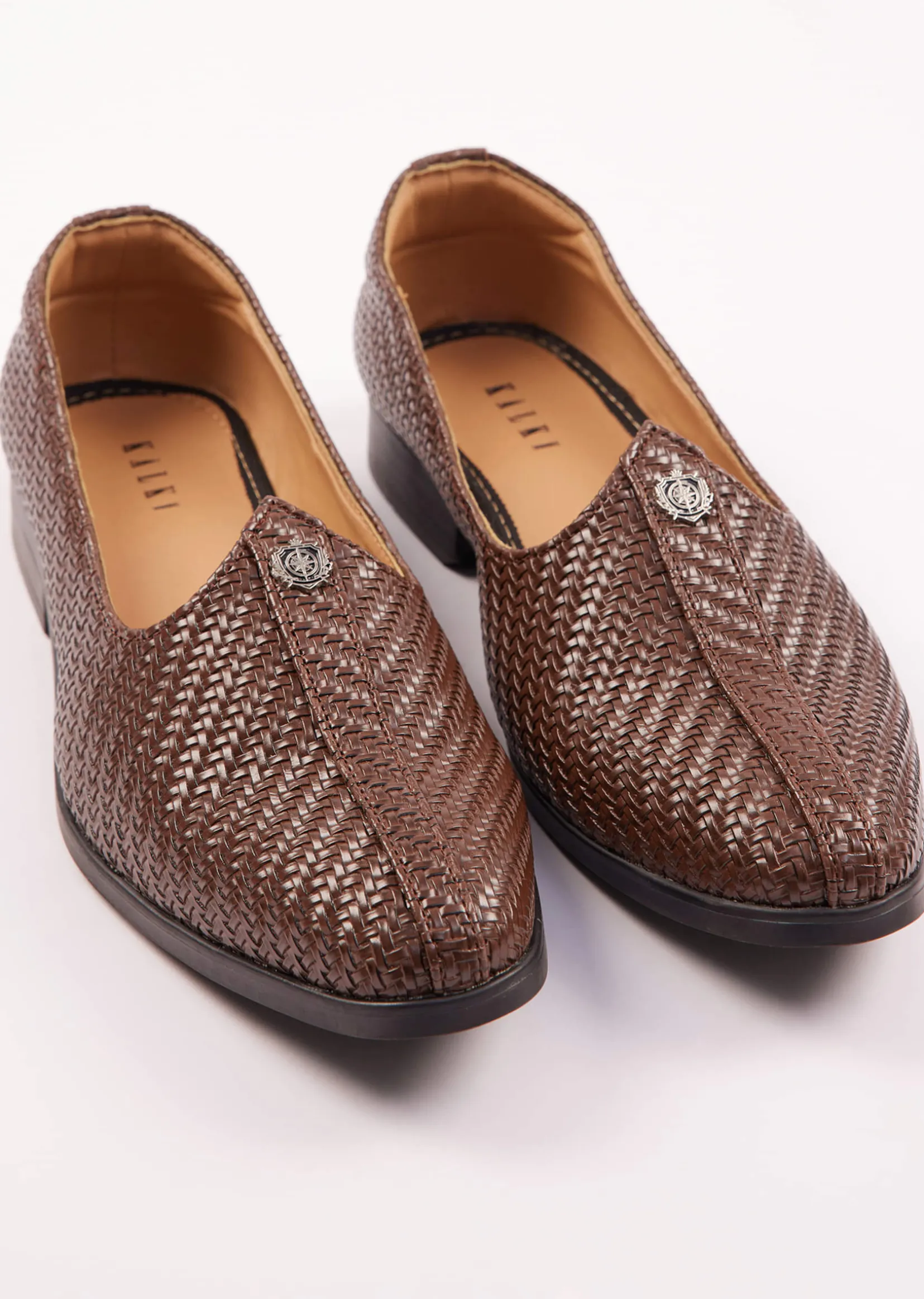 Ethnic Juttis For Men In Dark Brown