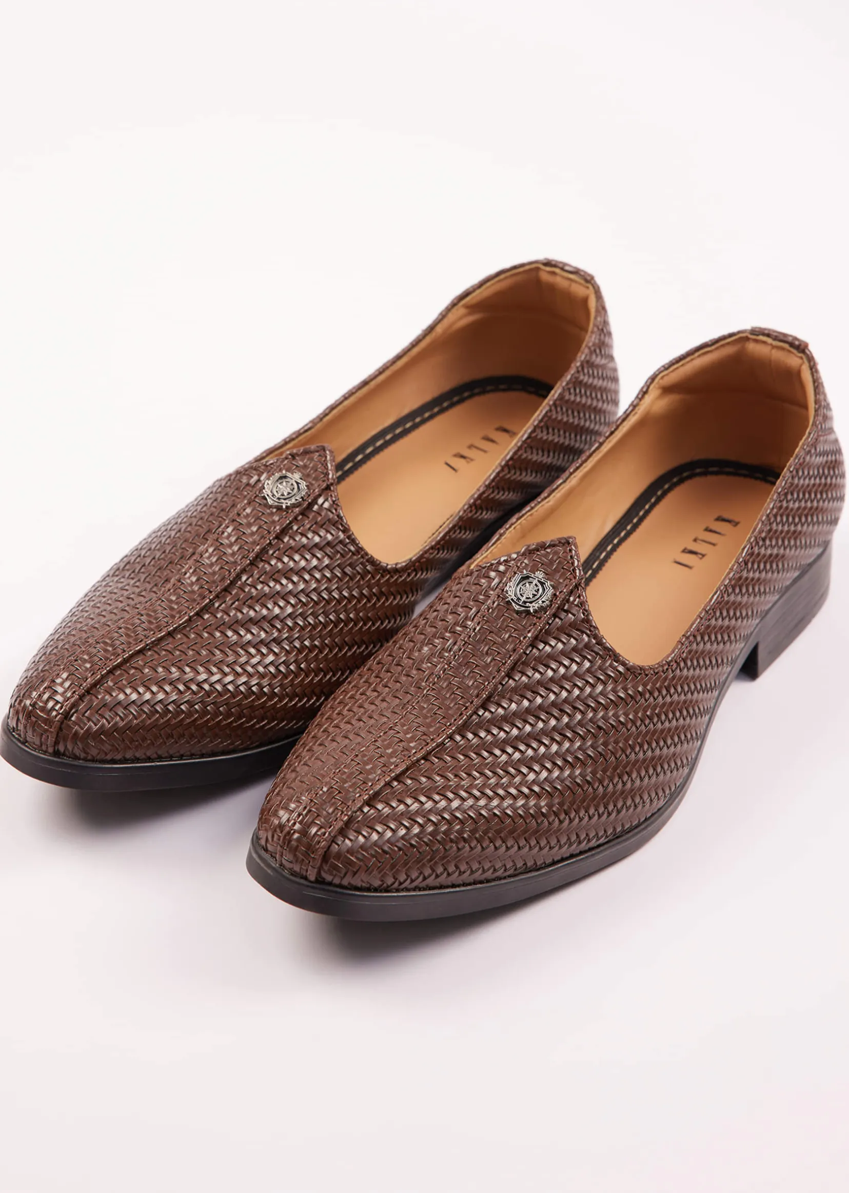 Ethnic Juttis For Men In Dark Brown