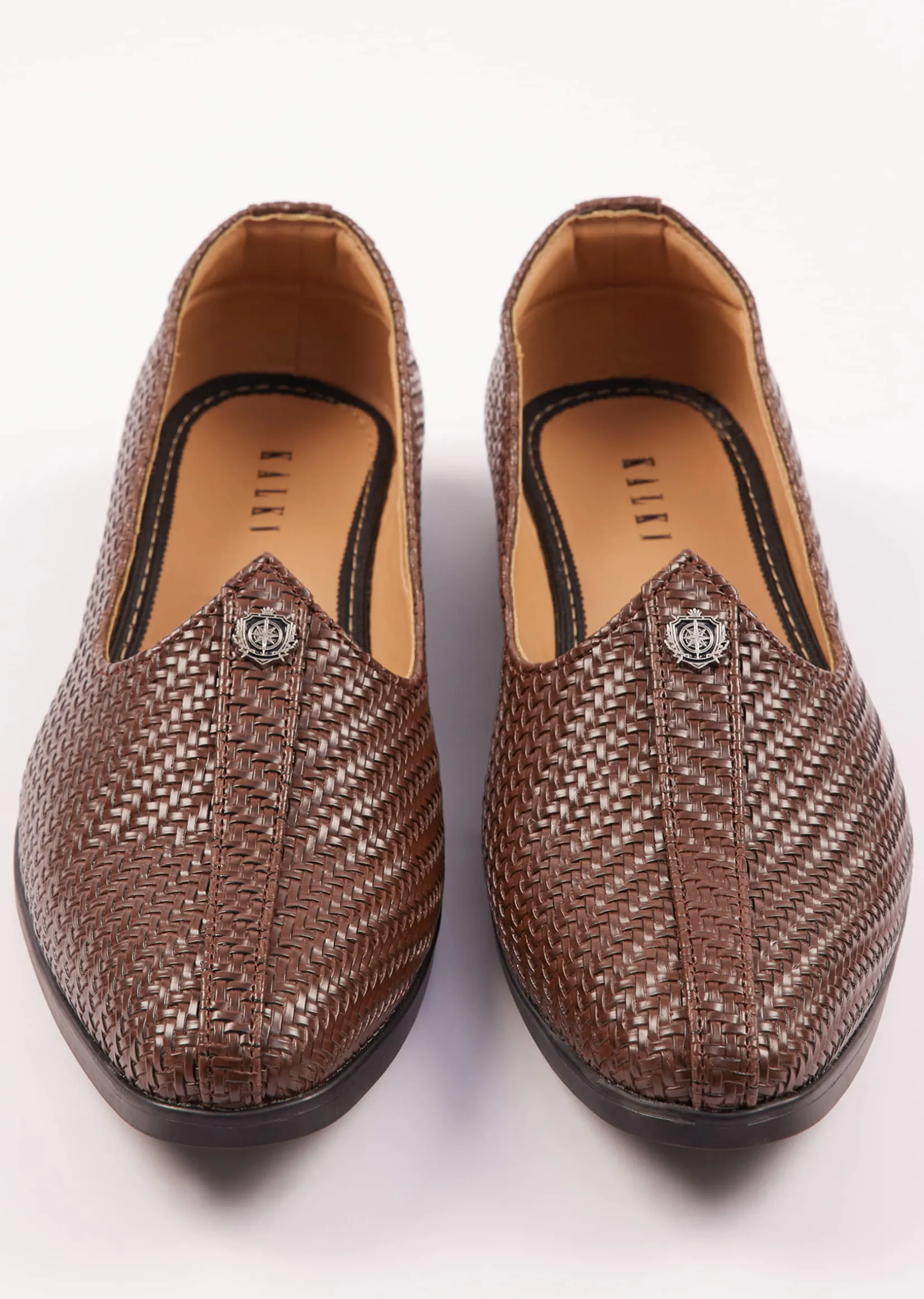 Ethnic Juttis For Men In Dark Brown