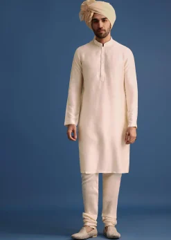 Gold Hand Embroidered Sherwani Suit