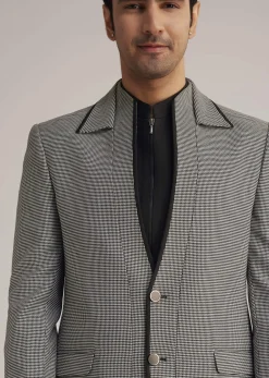 Grey Terry Rayon Suit Set