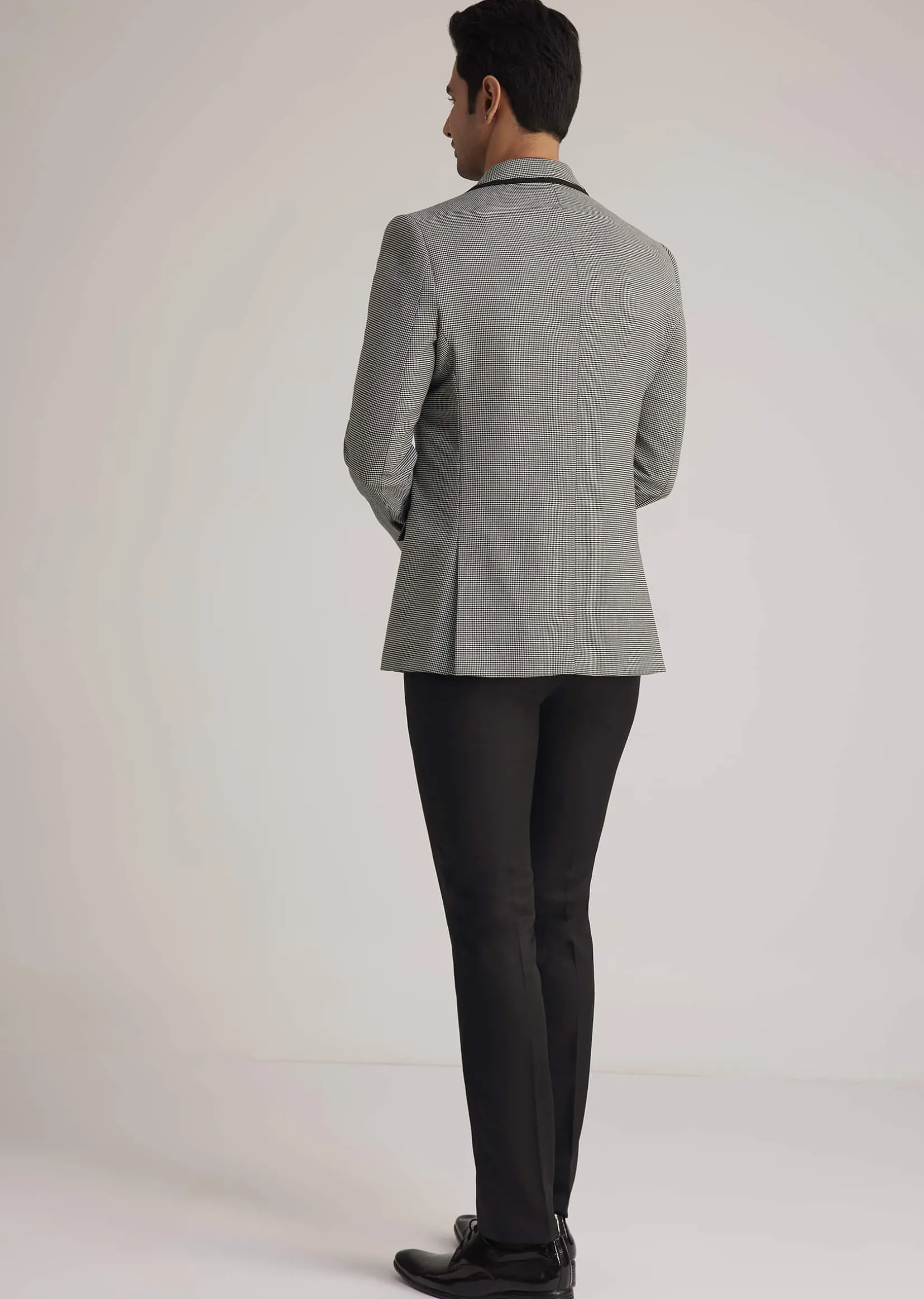 Grey Terry Rayon Suit Set