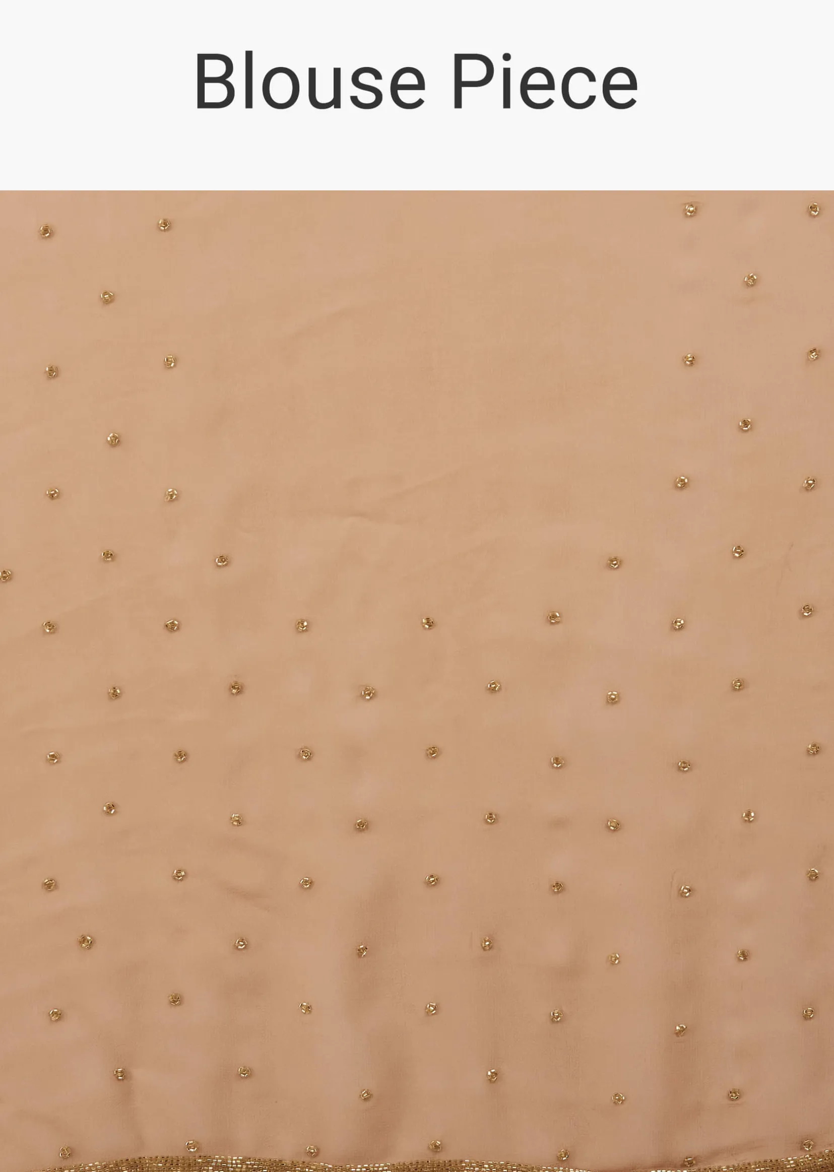 Mocha Brown Festive Toasted Almond Beige Saree Kashmiri Embroidered In Georgette