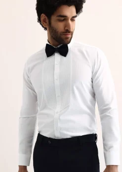 Navy Blue Intricate Embroidered Tuxedo