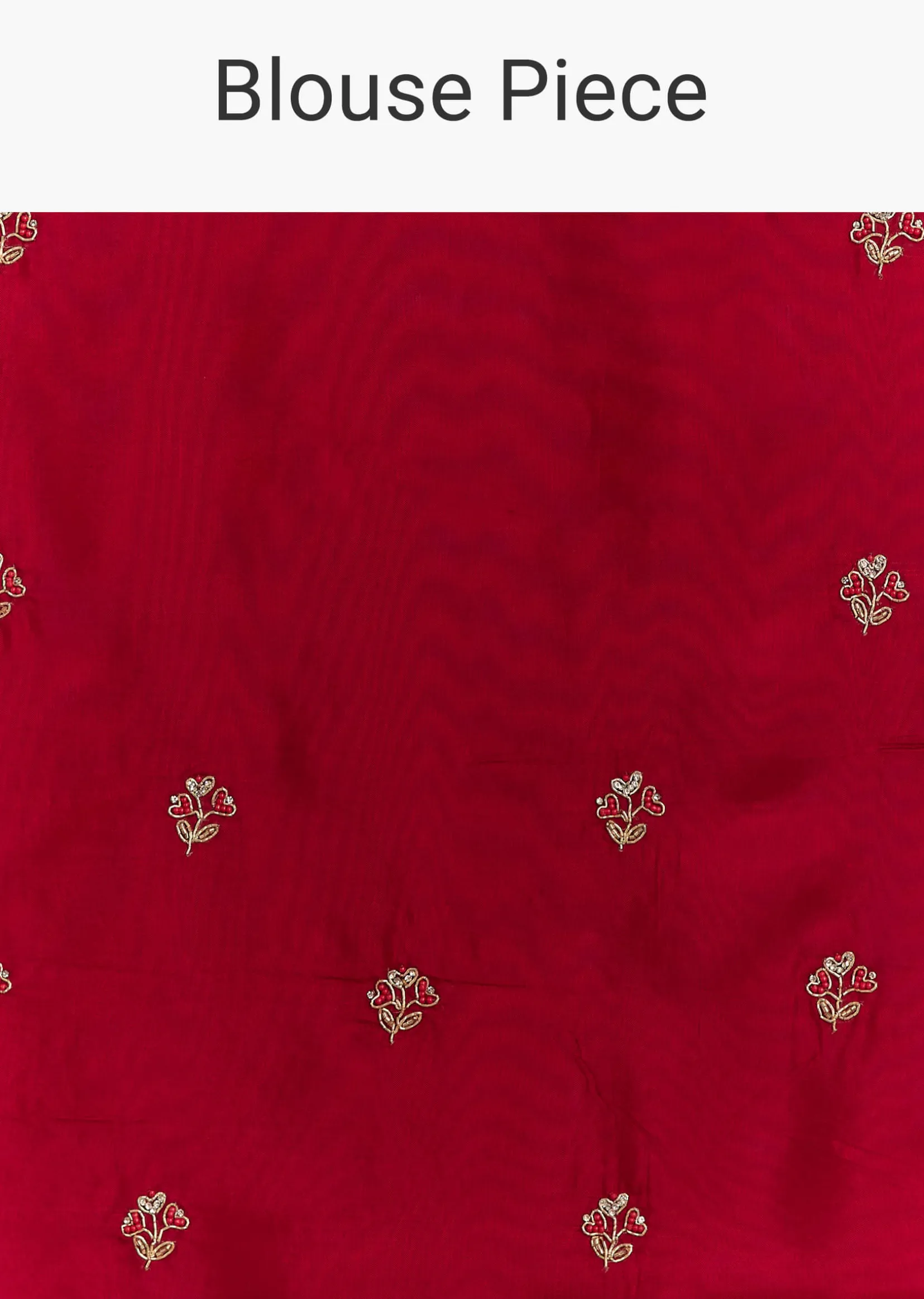 Peach Red Shaded Shibori Print Tissue Saree With Embroidered Scallop Border