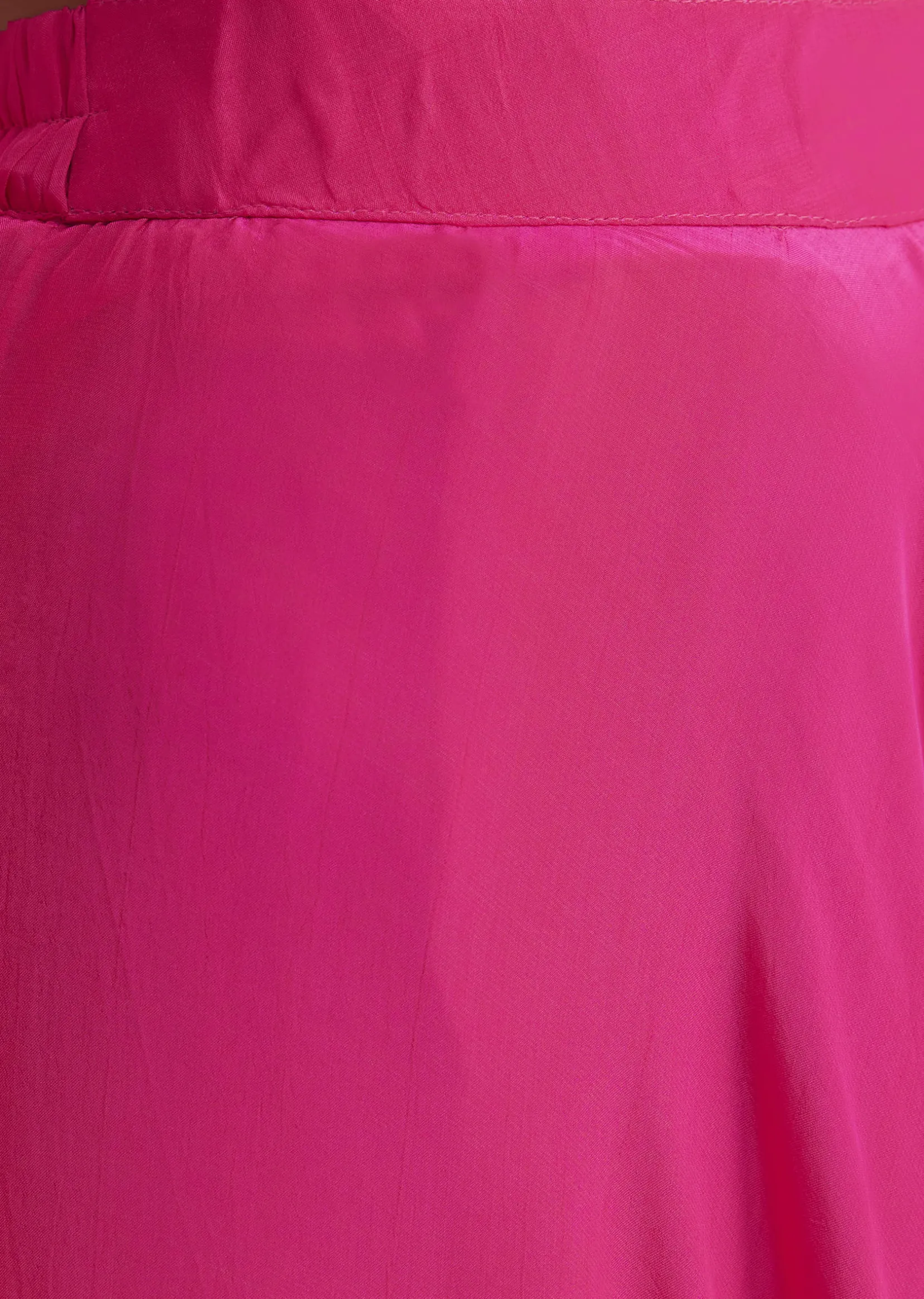 Pink Embroidered Palazzo Suit With Dupatta