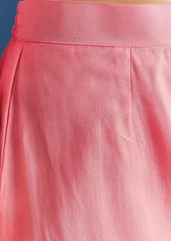 Pink Muslin Gotta Work Anarkali With Gotta Lace Pant And Dupatta