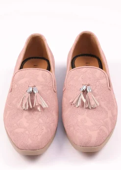 Pink Vegan Leather Tassel Jutti