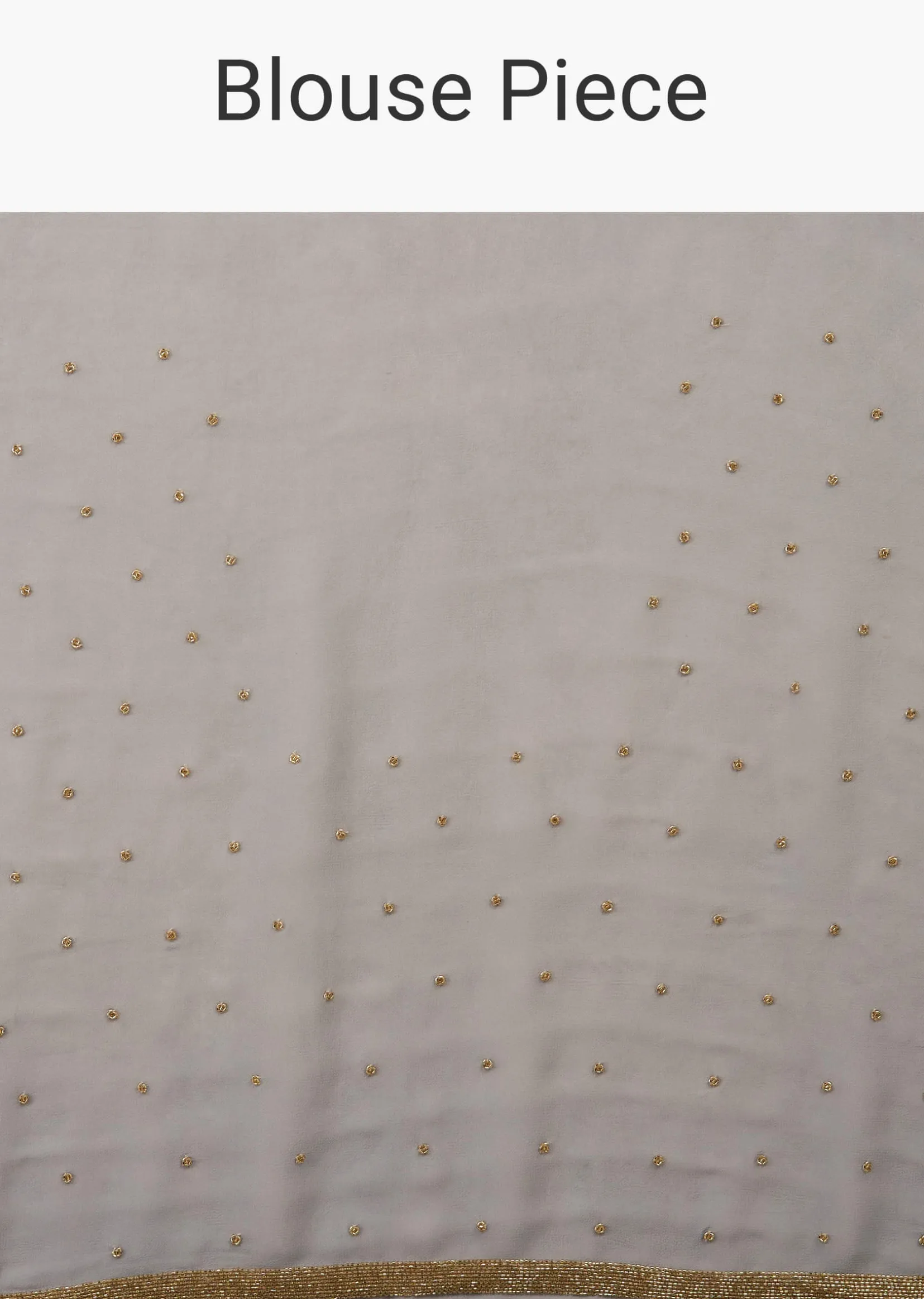 Powder Blue Saree Kashmiri Embroidered In Georgette