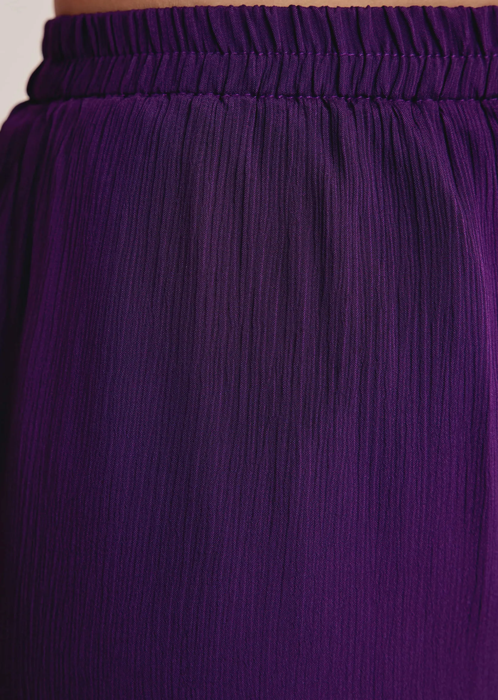 Purple Chinon Kaftan Kurta Set With Zardosi And Thread Work