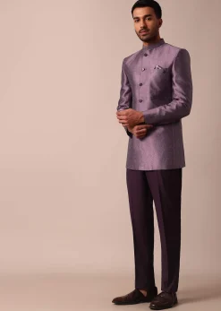 Purple Royale Jodhpuri Suit