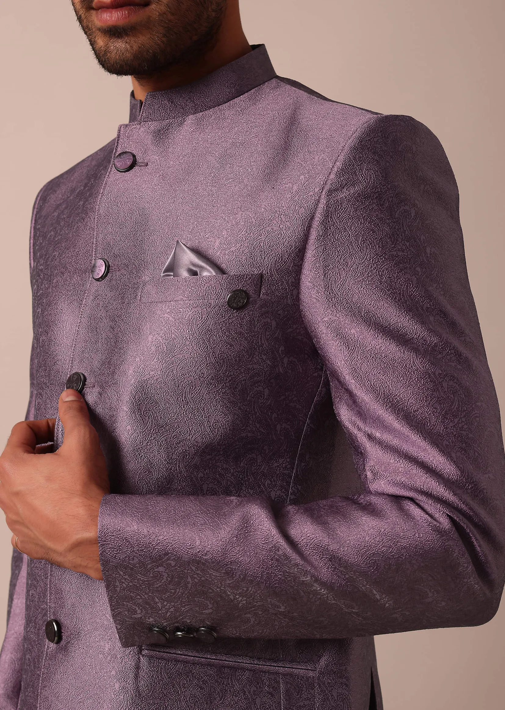 Purple Royale Jodhpuri Suit