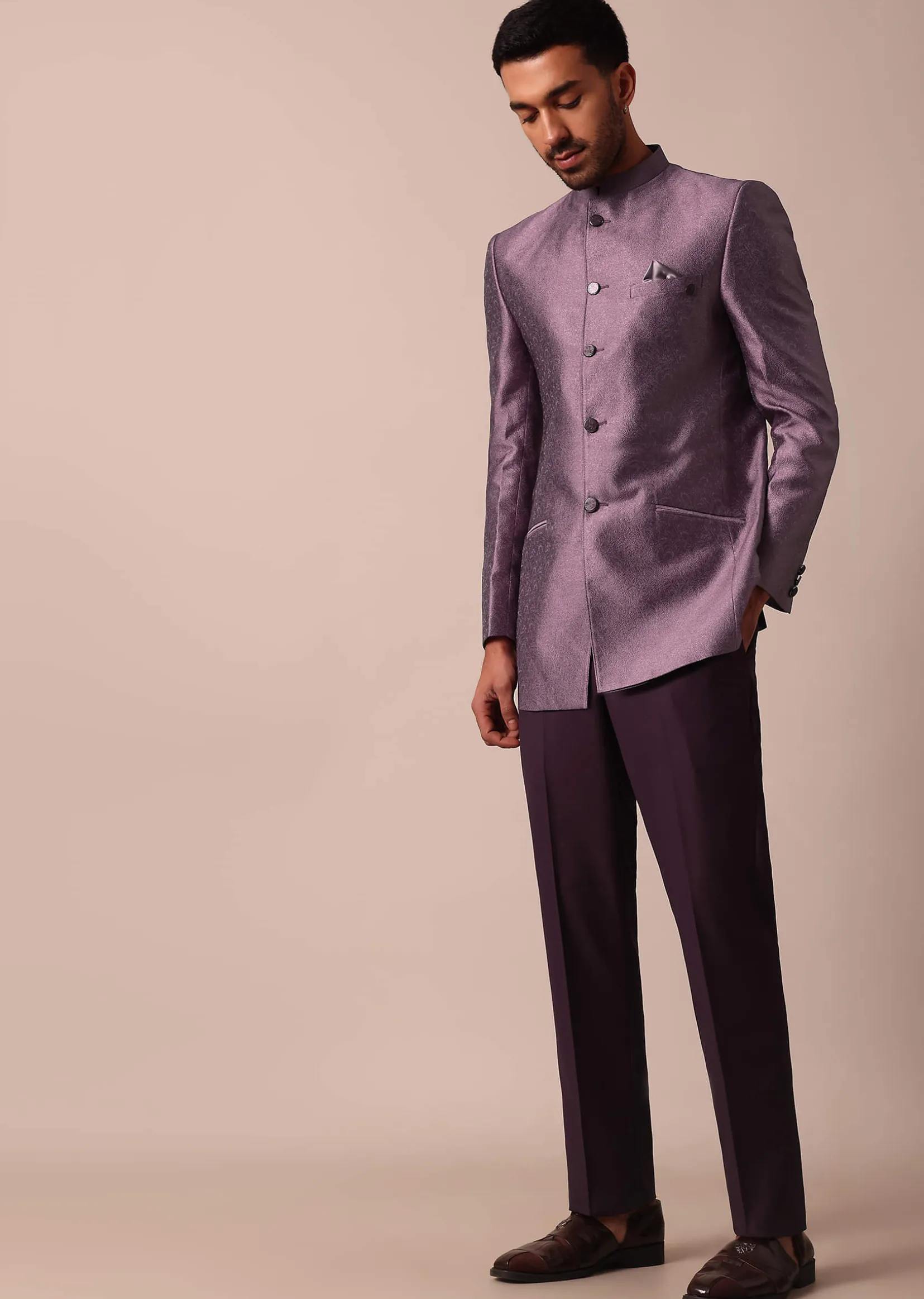 Purple Royale Jodhpuri Suit