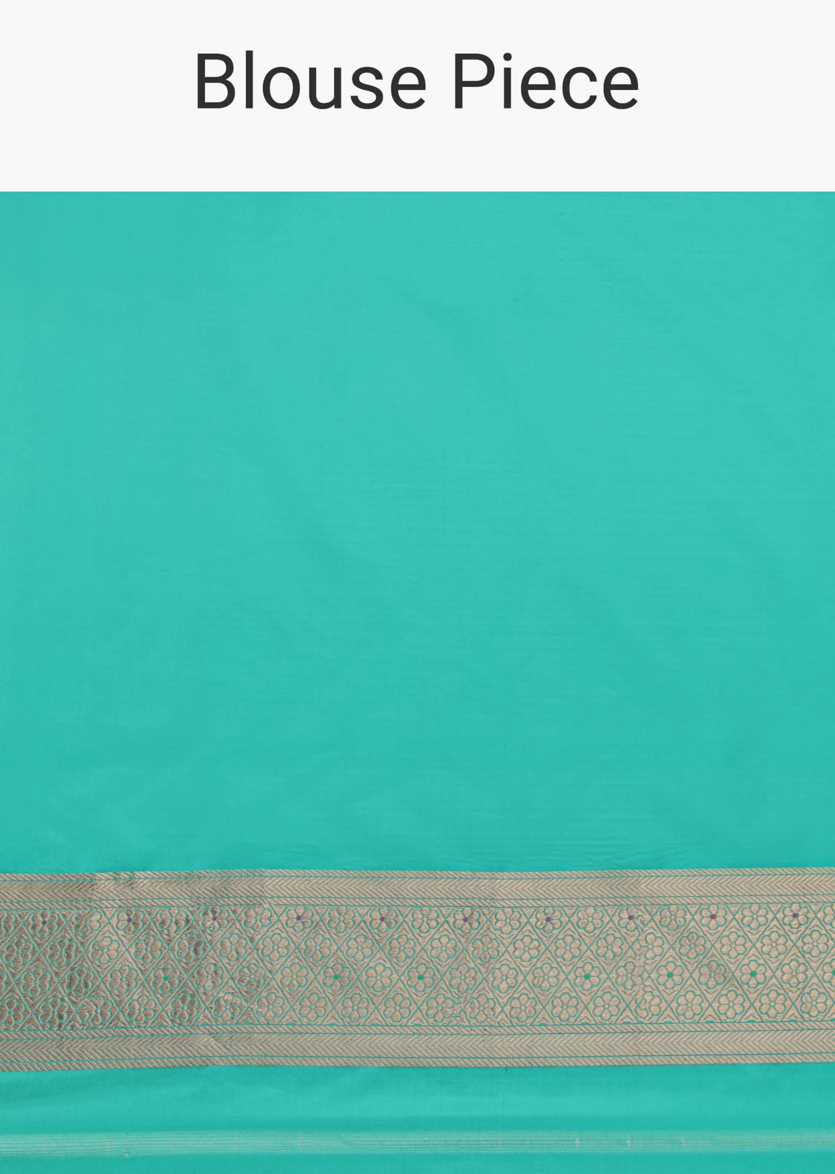 Sea Green Silk Saree With Meenakari Work In Uppada Silk