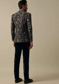 Stylish Black Indowestern Set For Men