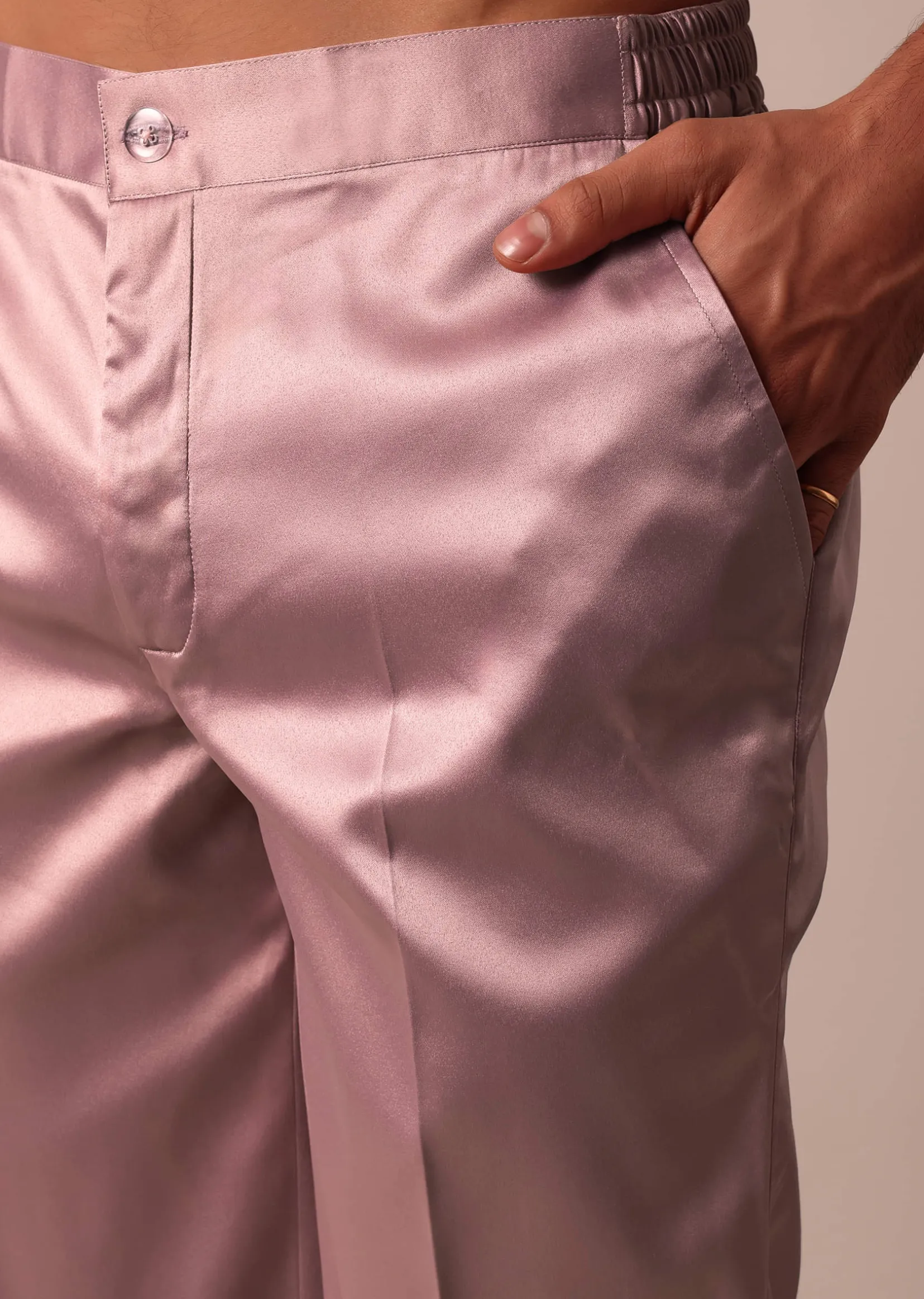 Stylish Purple Indowestern For Men
