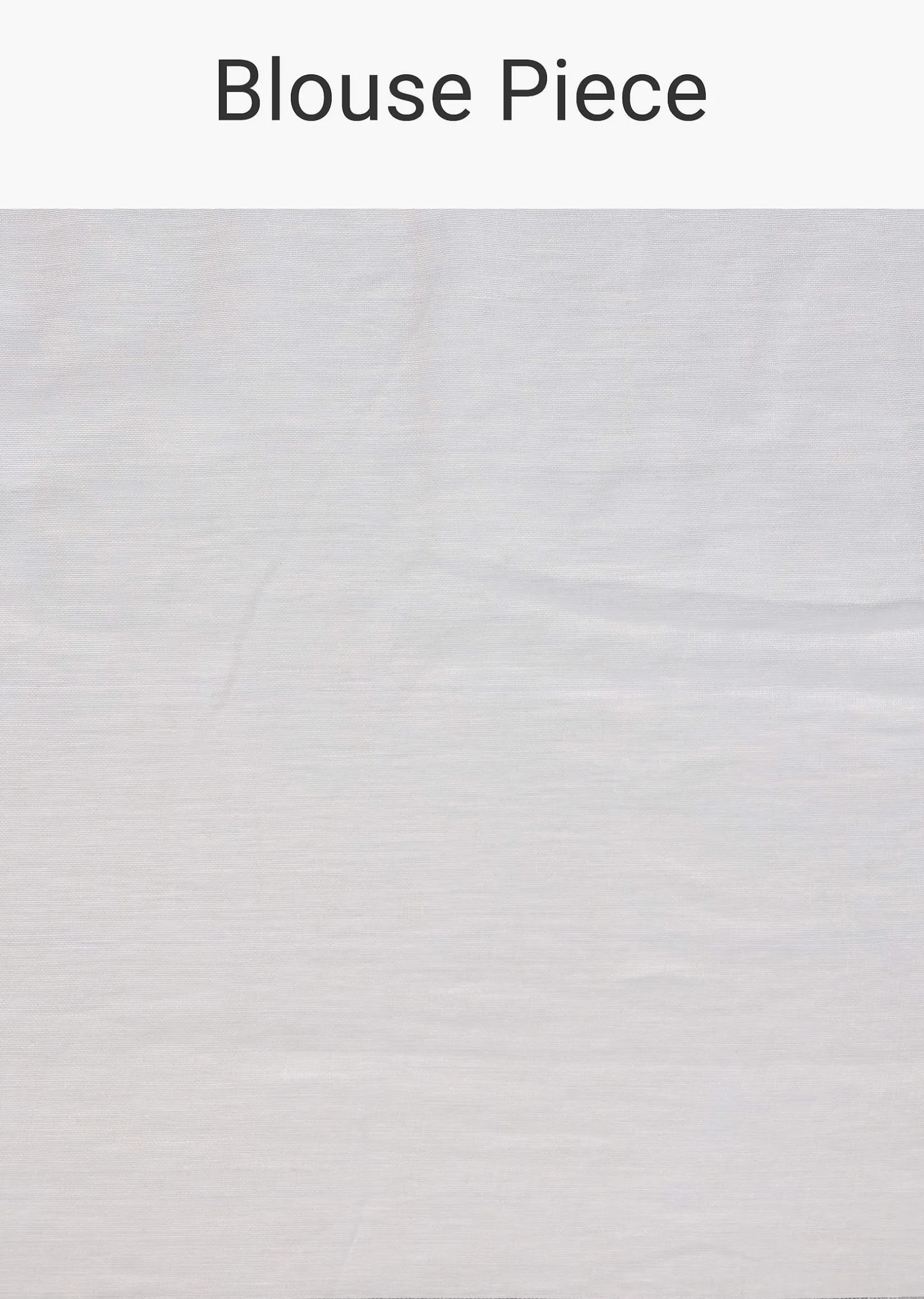 White Cotton Linen Floral Thread Embroidered Saree With Unstitched Blouse Piece