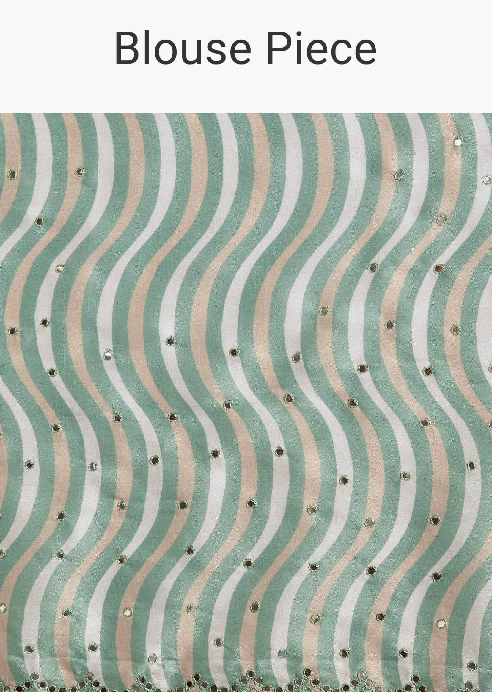 White Tissue Saree With Contrast Border
